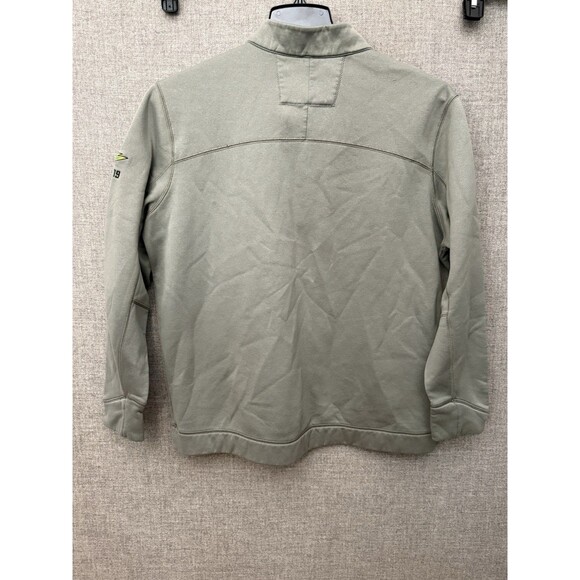 University of Oregon Ducks Nike Golf 1/4 Zip Sweatshirt XL Olive Green Football - Picture 8 of 8